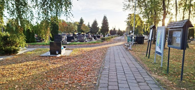 Cmentarz będzie większy